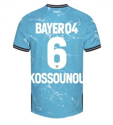 Bayer Leverkusen Odilon Kossounou #6 Tredje Tröja 2023-24 Kortärmad